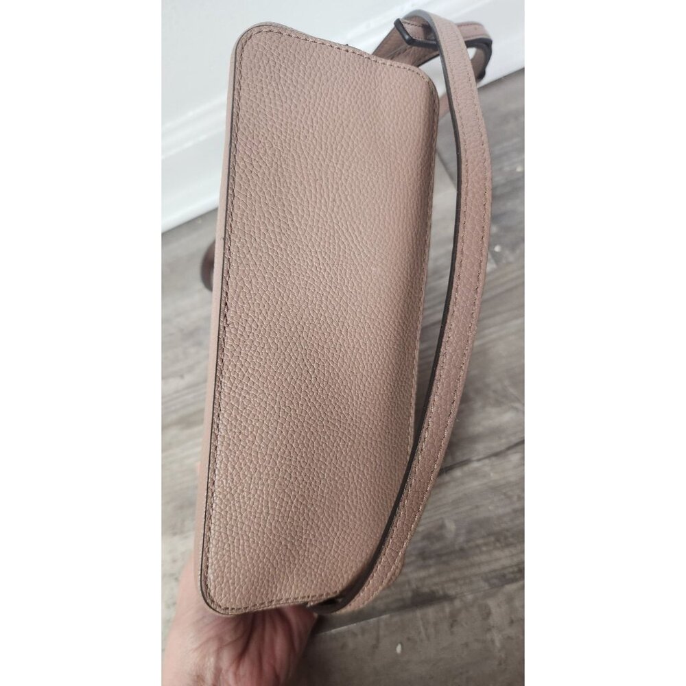 Michael Kors Pebbled Leather Blush Pink Crossbody Bag - Picture 4 of 6